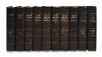 (PRESIDENTS--1918.) Wilson, Woodrow. A History of the American People . . . Documentary Edition.